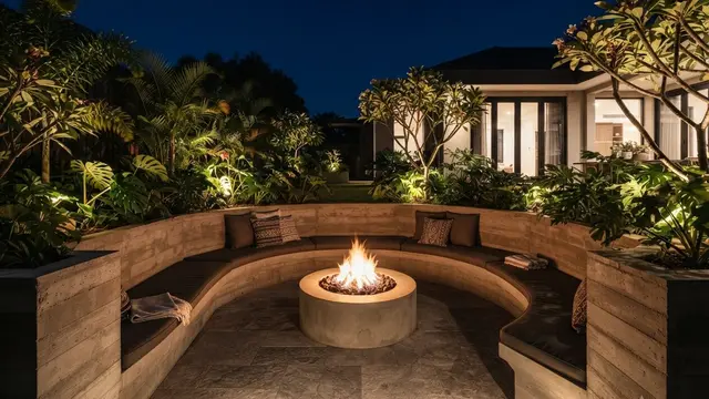 Model Sunken Garden yang Sedang Naik Daun di Pinterest