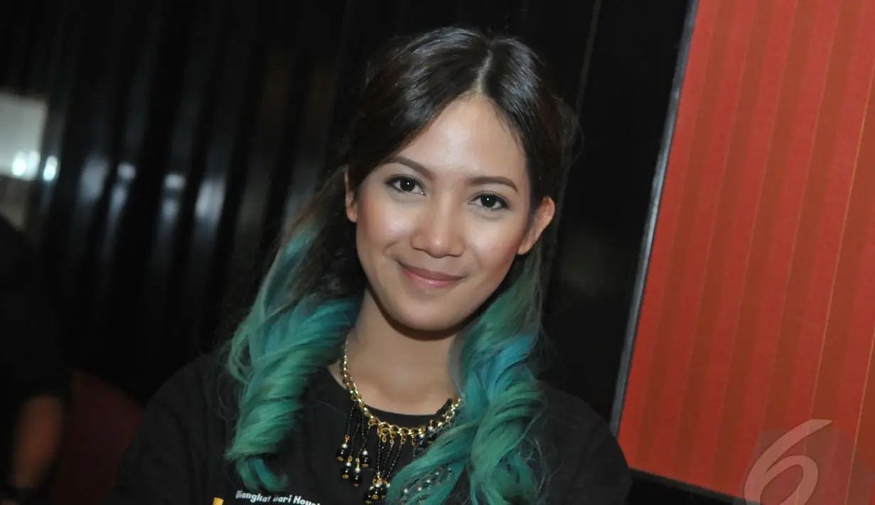 Dhea Seto mengaku tak terbebani oleh nama besar ayahnya dalam melakukan aktifitasnya (Liputan6.com/Panji Diksana).