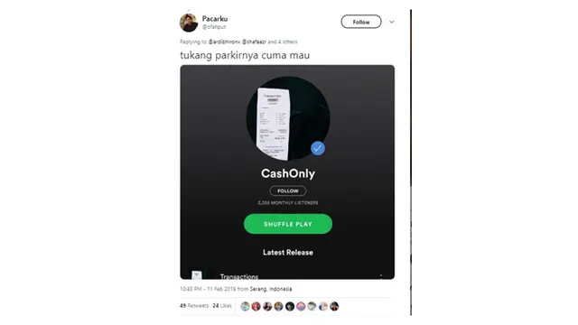 sambung kata spotify