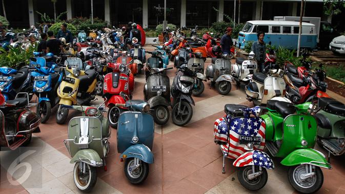 Keunikan Vespa Indonesia Entakkan Dunia, yang Ceper hingga 
