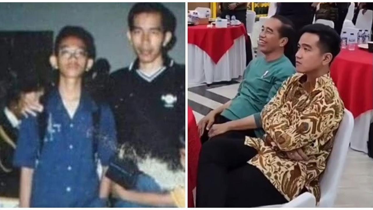 6 Potret Transformasi Kebersamaan Gibran Rakabuming dan Jokowi, Ikuti Jejak Ayah