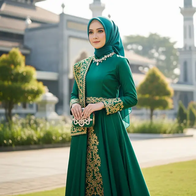 Trend Warna Hijab (Gemini AI)