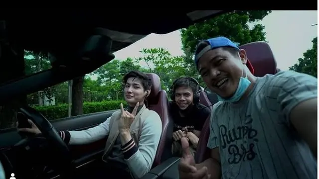 Andy William Saat Syuting Keajaiban Cinta SCTV