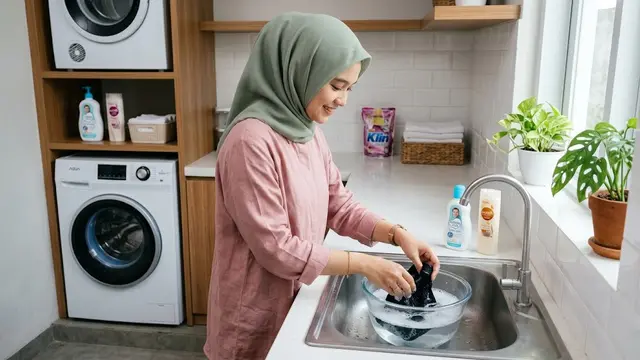 Cara Mencuci Ciput Rajut Agar Tidak Berubah Bentuk