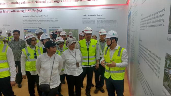 Progres Proyek Kereta Cepat Jakarta-Bandung Capai 59 