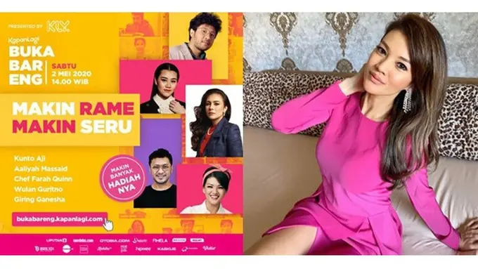 Memasak Resep Menu Buka Puasa Bareng Chef Farah Quinn di Kapanlagi Buka Bareng, Daftar Yuk