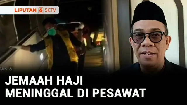 VIDEO: Jemaah Haji Asal Sulbar Meninggal di Pesawat, Sebelumnya Mengeluh Sesak Napas
