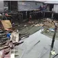 Rumah apung warga di Kabupaten Buton Tengah ambruk