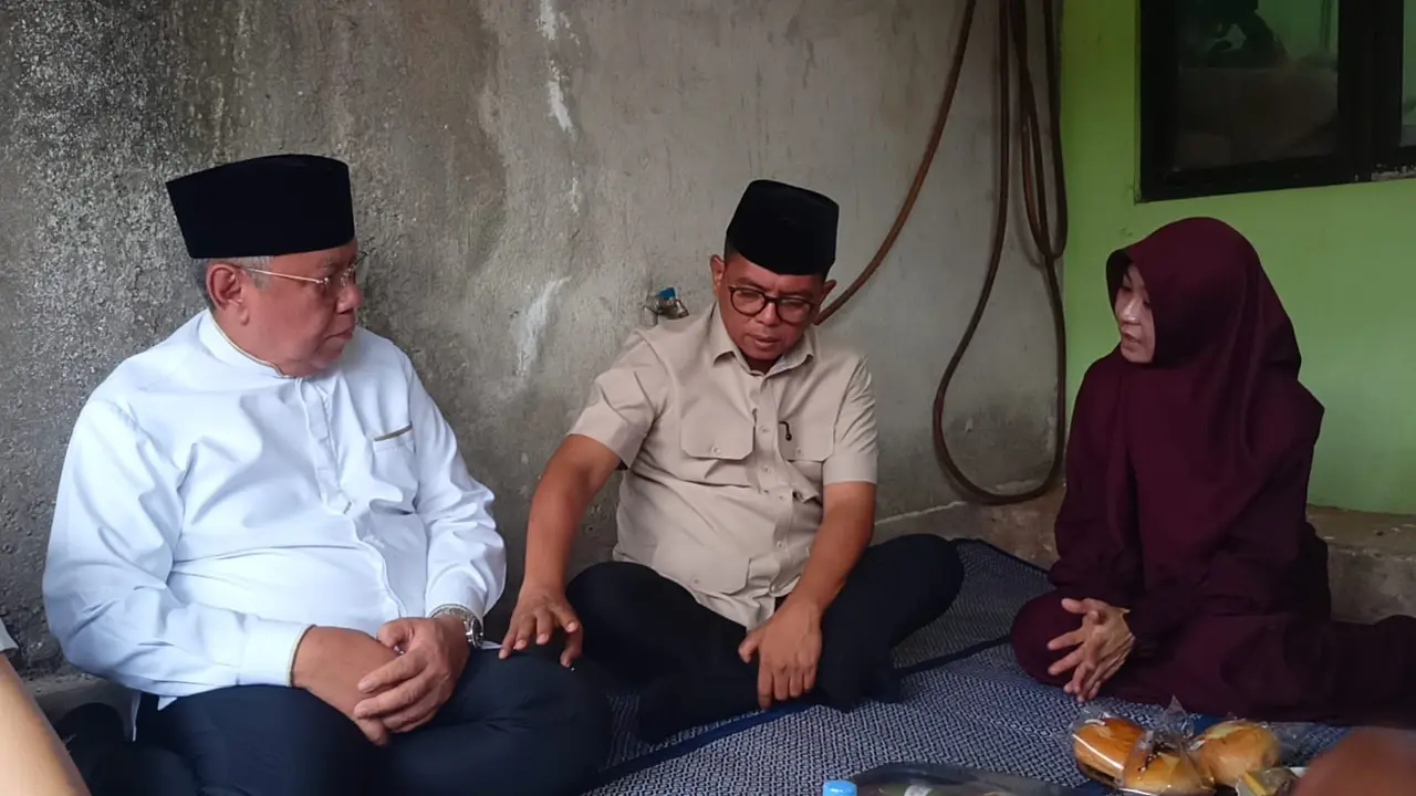 Gubernur Banten dan Wali Kota Tangsel Sambangi Rumah Jurnalis yang Hilang di Selat Sunda