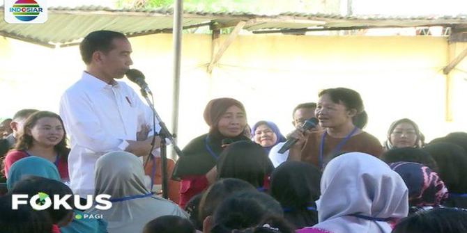 Harapan Jokowi pada Para Ibu di Tambora Jakbar Usai Dapat Pinjaman
