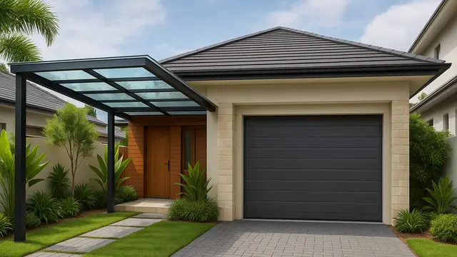 ⁠Model Rumah dengan Garasi Samping