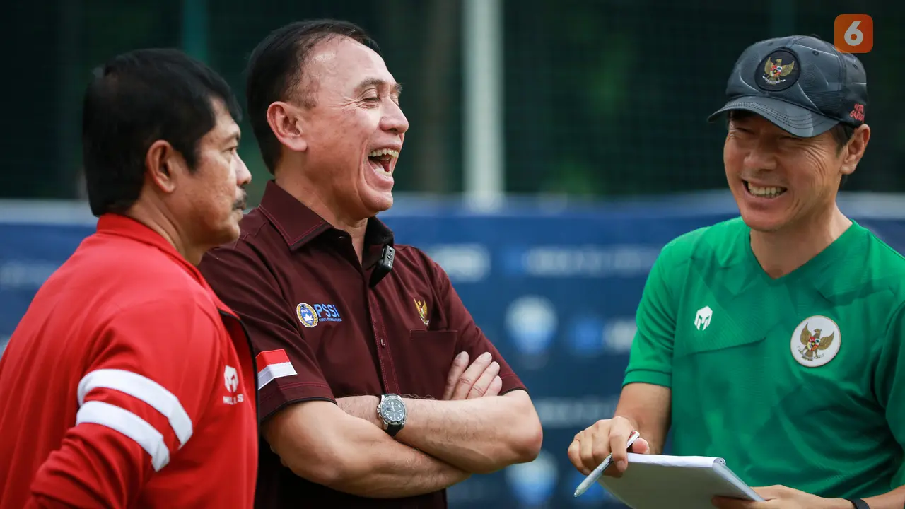 Latihan Timnas Indonesia U-20 untuk Persiapan Kualifikasi Piala Asia U-20 2023