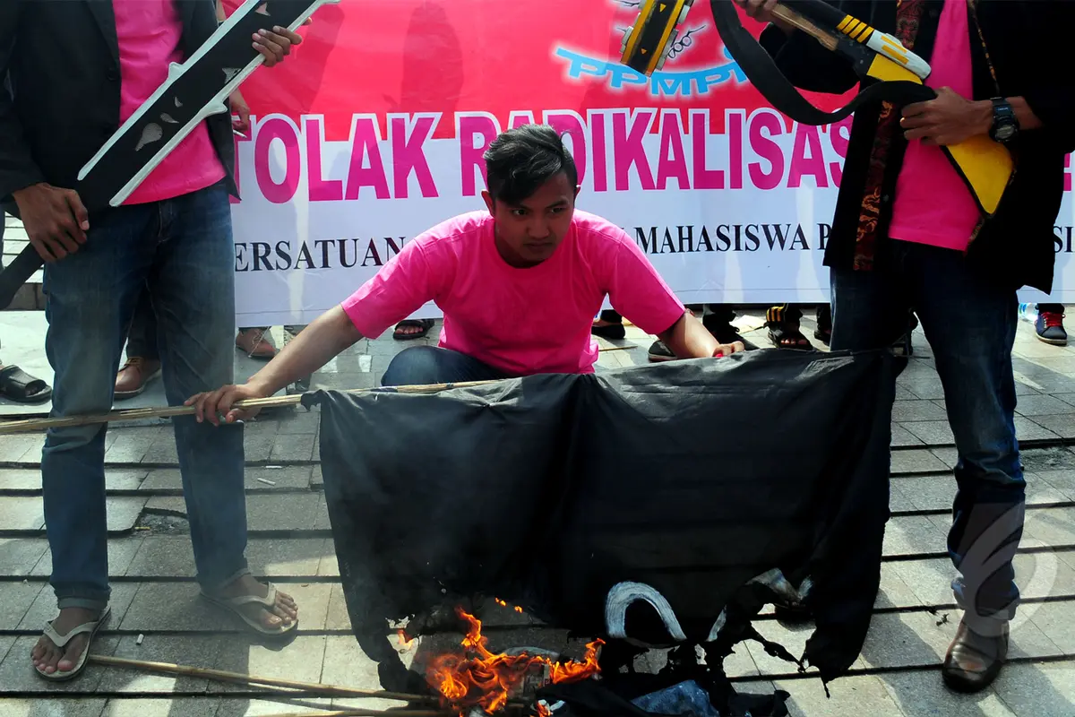 Teaterikal Menolak ISIS di Bundaran HI