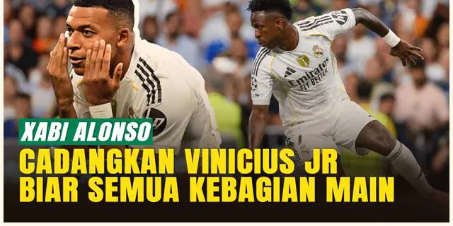 VIDEO: Xabi Alonso Cadangkan Vinicius Jr. Lawan Marseille, Alasannya Bikin Kaget!