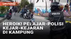 Sejumlah pelajar hendak tawuran berhasil dicegah di Grogol Petamburan, Jakarta Barat. Dalam video yang viral, awalnya polisi berhasil mencegat kelompok pelajar di Jl. Hadiah. Beberapa pelajar bermotor kabur dan terlibat pengejaran oleh polisi.