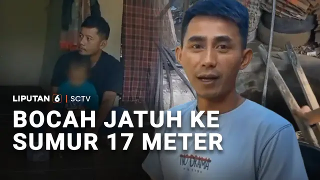 Bocah 3 Tahun Terperosok ke Sumur Sedalam 17 Meter