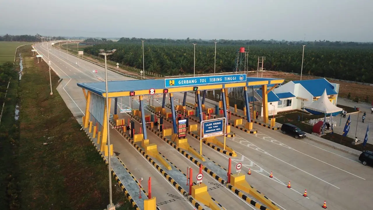 Gerbang Tol Tebing Tinggi, Sumatera. (Dok Kementerian PUPR)
