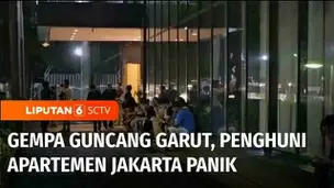 VIDEO: Guncangan Gempa Garut Terasa hingga Jakarta, Penghuni Apartemen Kalibata City Panik