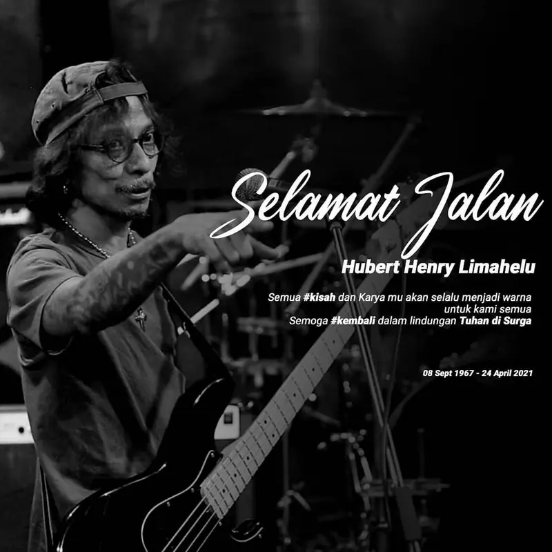 Hubert Henry Limahelu, Pemain Bas Boomerang Meninggal Dunia