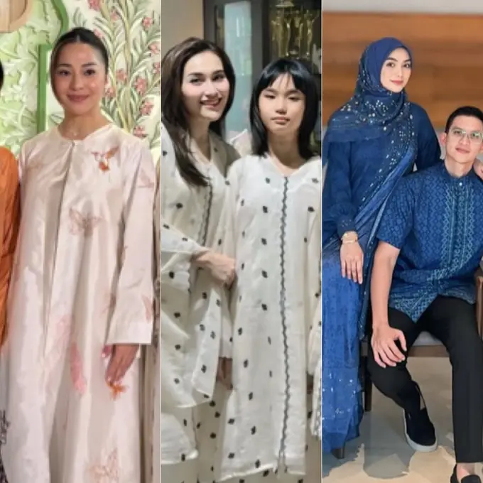 Gaya Selebritis di Lebaran ke 2