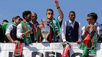 Portugal meraih gelar juara Piala Eropa 2016. (AFP/Jose Manuel Ribeiro)