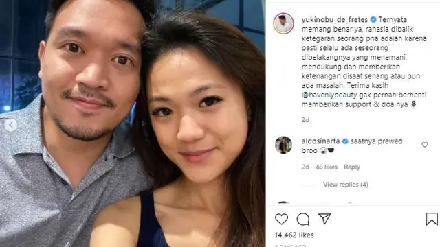Michael Yukinobu Defretes dan Lidya Windasari