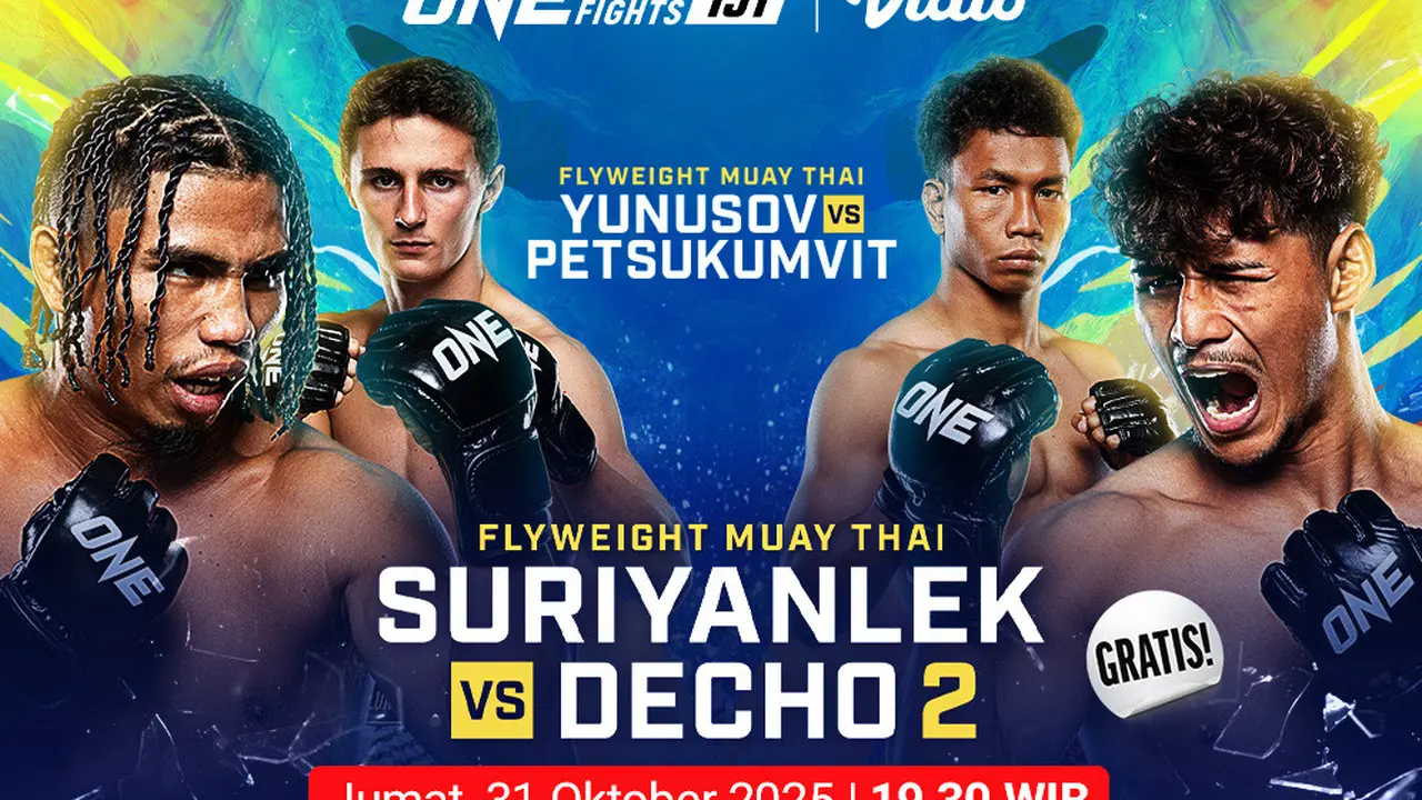 Saksikan ONE Friday Fights 131 eksklusif di Vidio. (dok. vidio.com)