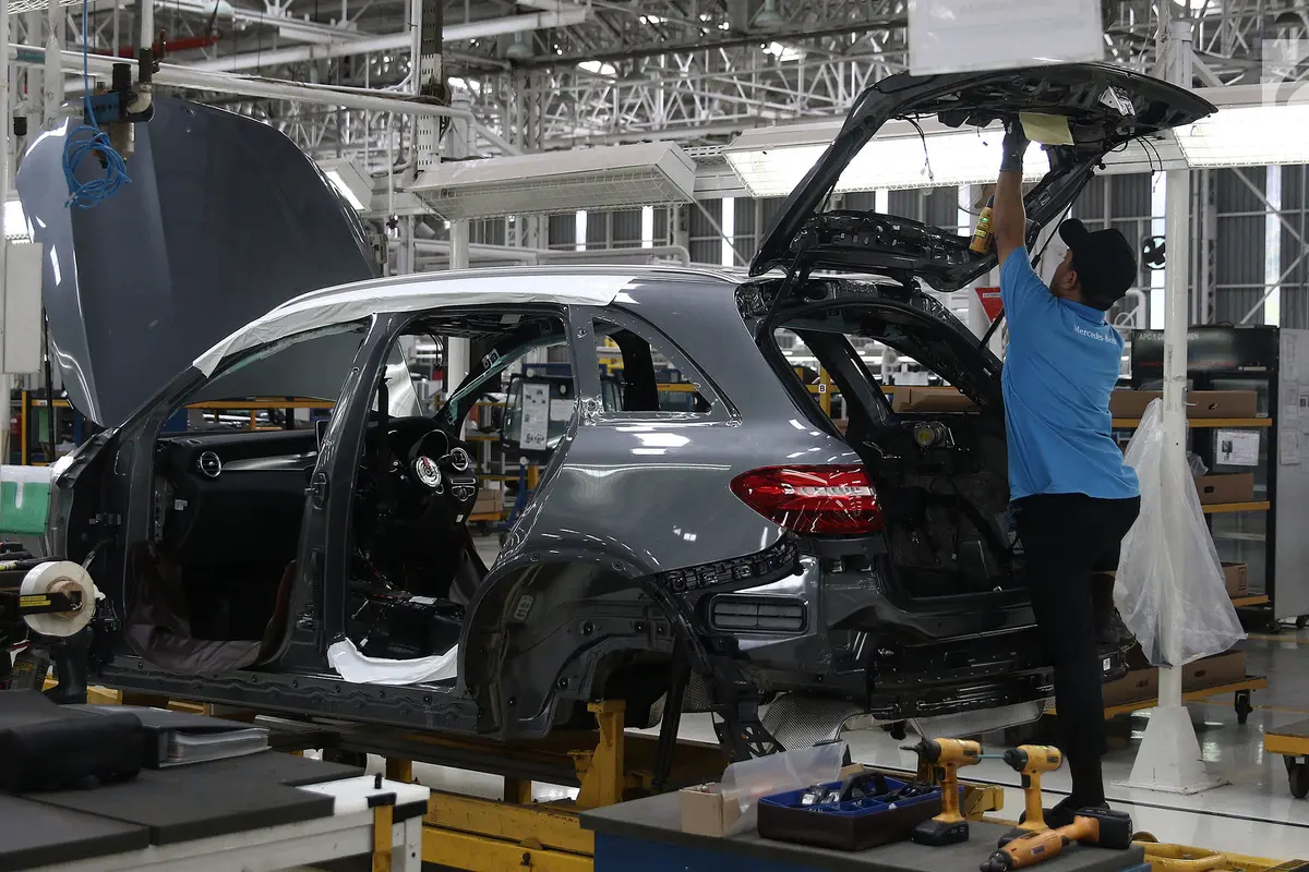 Mengintip Pabrik Mercedes Benz di Wanaherang Bogor
