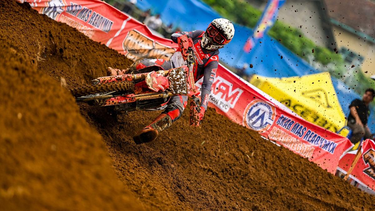 Arsenio Algifari, Bintang Muda AHRT, Siapkan Kemenangan di Kejurnas Motocross
