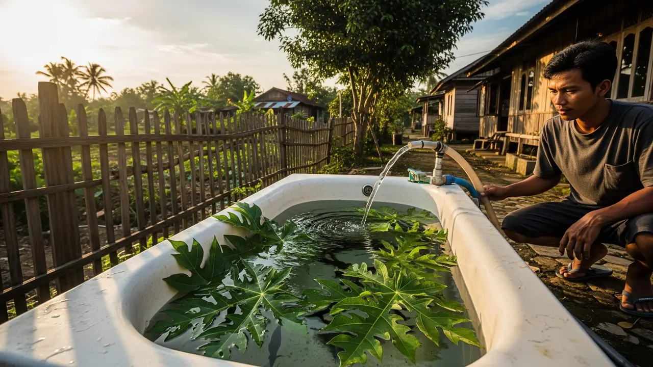 Cara Ternak Ikan di Bak Mandi Bekas