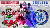 Southampton vs Chelsea (Bola.com/Samsul Hadi)