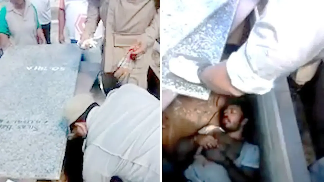 'Nyekar,' Keluarga Ini Temukan Pria yang Dikubur Hidup-hidup