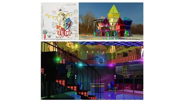 6 Potret Desain Rumah Terinspirasi dari Gambar Anak-anak, Bikin Takjub