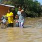 Ilustrasi - Banjir merendam dua desa di Cilacap, meliputi Desa Sidareja dan Desa Gunungreja. (Foto: Liputan6.com/Muhamad Ridlo).
