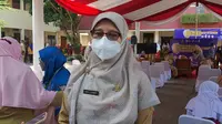 Kepala Dinas Kesehatan Kota Depok, Mary Liziawati. (Liputan6.com/Dicky Agung Prihanto)