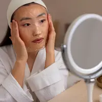 Memiliki kulit kering bukan hanya soal rasa tidak nyaman, tetapi juga bisa memengaruhi penampilan. Setelah mencuci wajah, kulit sering terasa tertarik, muncul sisik atau flakes, bahkan garis halus tampak lebih jelas. (foto/dok: freepik)