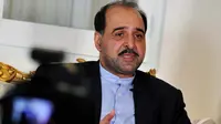 Duta Besar Republik Iran Mahmoud Farazandeh saat wawancara khusus dengan Liputan6.com,   Jakarta, Rabu (12/11/2014)(Liputan6.com/Johan Tallo)