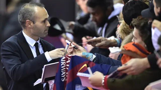 FOTO: Menanti Laga Terakhir Andres Iniesta bersama Barcelona