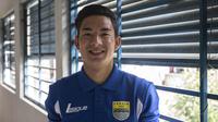 Pemain Persib Bandung, Kim Kurniawan. (Bola.com/Vitalis Yogi Trisna)