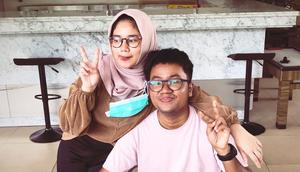 Momen Yudha Keling dan kekasihnya yang cantik, jarang tersorot. (Sumber: Instagram/@fadhilaherynd)