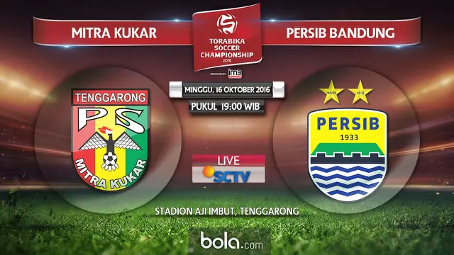 Mitra Kukar Vs Persib Bandung (Bola.com/Adreanus Titus)