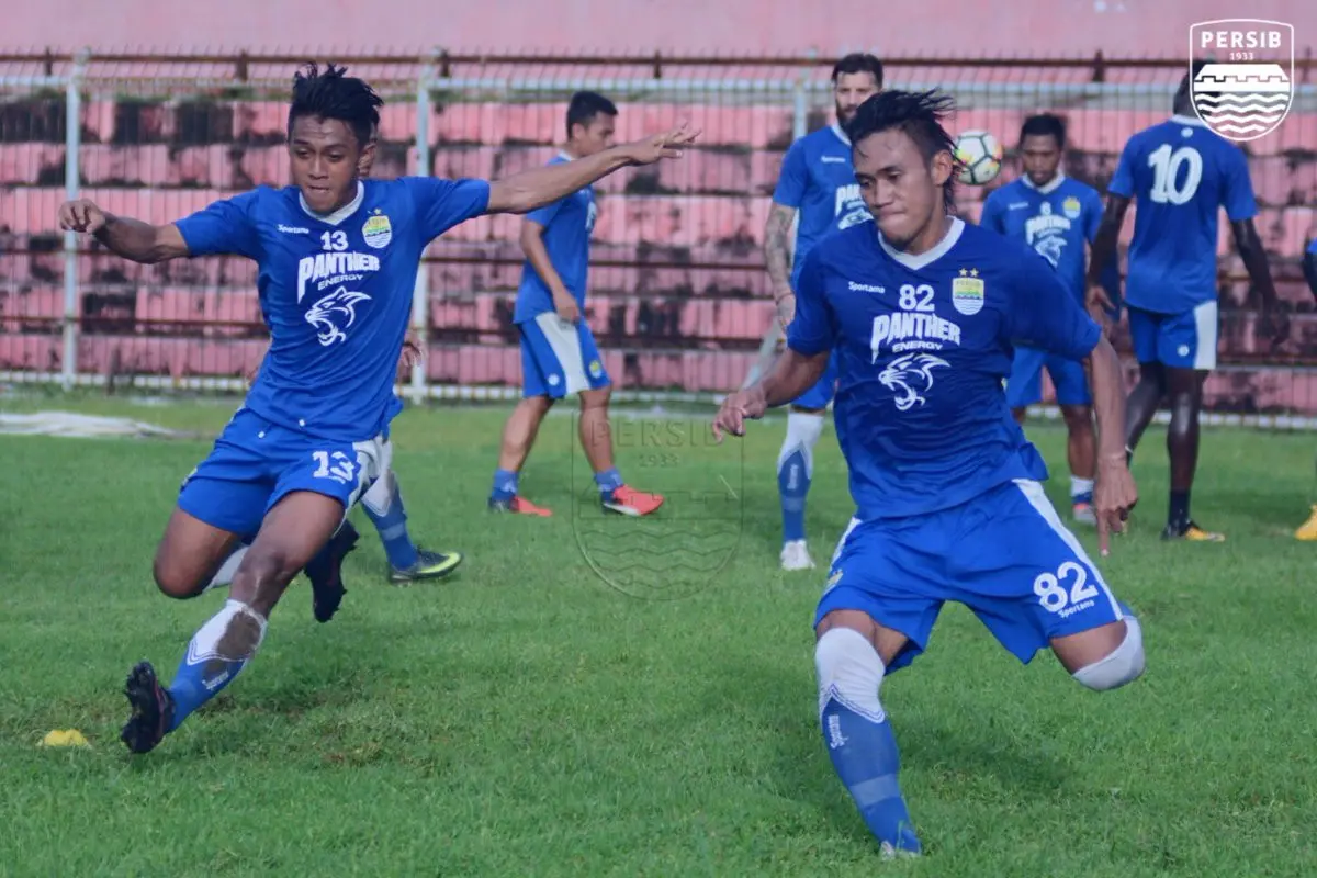 Persib Bandung sedang menggelar pemusatan latihan (TC) di Jepara. (twitter.com/persib).