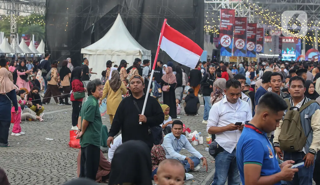 Sebelumnya, Polri mengajak seluruh masyarakat untuk menghadiri puncak peringatan Hari Bhayangkara ke-78 yang jatuh pada Senin, 1 Juli 2024. (Liputan6.com/Angga Yuniar)