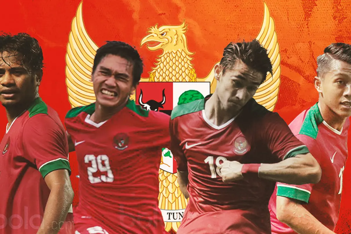 Timnas Indonesia - Septian David, Gavin Kwan, Febri Haryadi, Ilham Udin