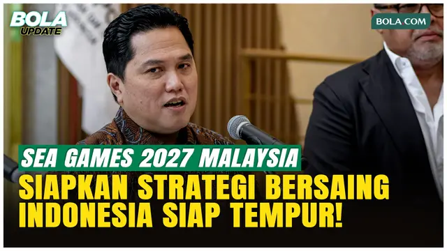 Menpora Erick Thohir Siapkan Strategi Indonesia Hadapi SEA Games 2027 Malaysia