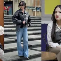 3 Inspirasi Layering Outfit Ke Kampus ala Zee, Zara, &amp; Eca Aura dalam balutan gaya stylish dan nyaman. /credit: Instagram @zaraadhsty, @zeeasadel, dan @eca.aura