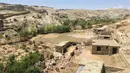 Sejumlah rumah terlihat rusak berat setelah banjir besar melanda provinsi Ghor, Afghanistan Barat, Sabtu, 18 Mei 2024. (AP Photo/Omid Haqjoo)