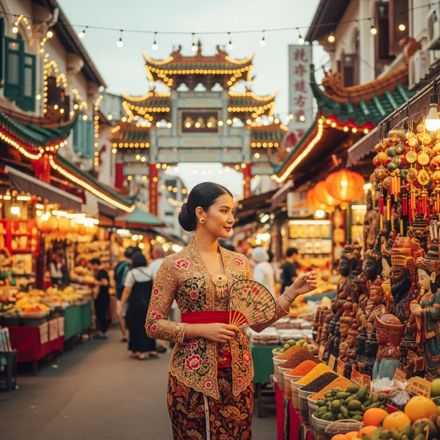 Prompt Gemini AI Viral Edit Foto Sendiri Liburan di Singapura