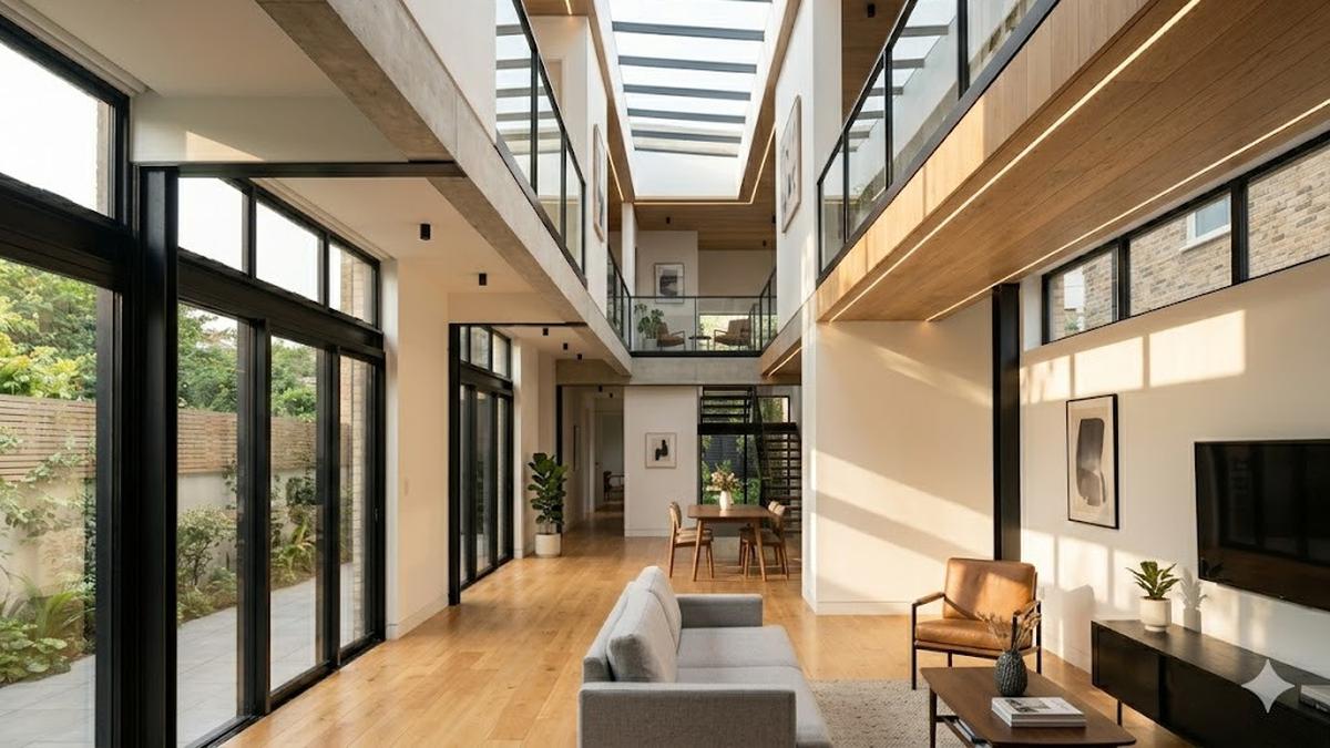 5 Inspirasi Denah Rumah di Lahan Sempit Memanjang yang Nyaman, Terang, dan Fungsional