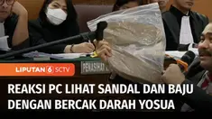 Sidang lanjutan kasus pembunuhan berencana, dengan terdakwa Ferdy Sambo dan istrinya, tim kuasa hukum keluarga korban Brigadir Nofriansyah Yosua, Kamaruddin Simanjuntak menunjukkan sejumlah barang bukti baru, di antaranya sandal korban yang ada noda ...